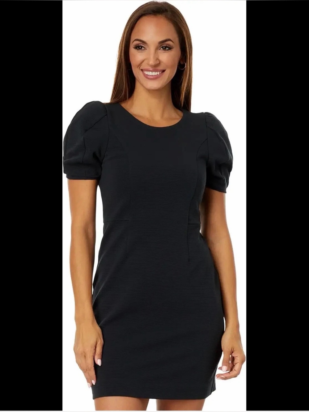 Lilly Pulitzer Emilie Short Sleeved Onyx Shift Dress Women’s Size 10